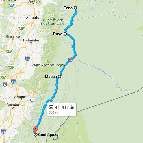 Ruta los Chamanes Ecuador